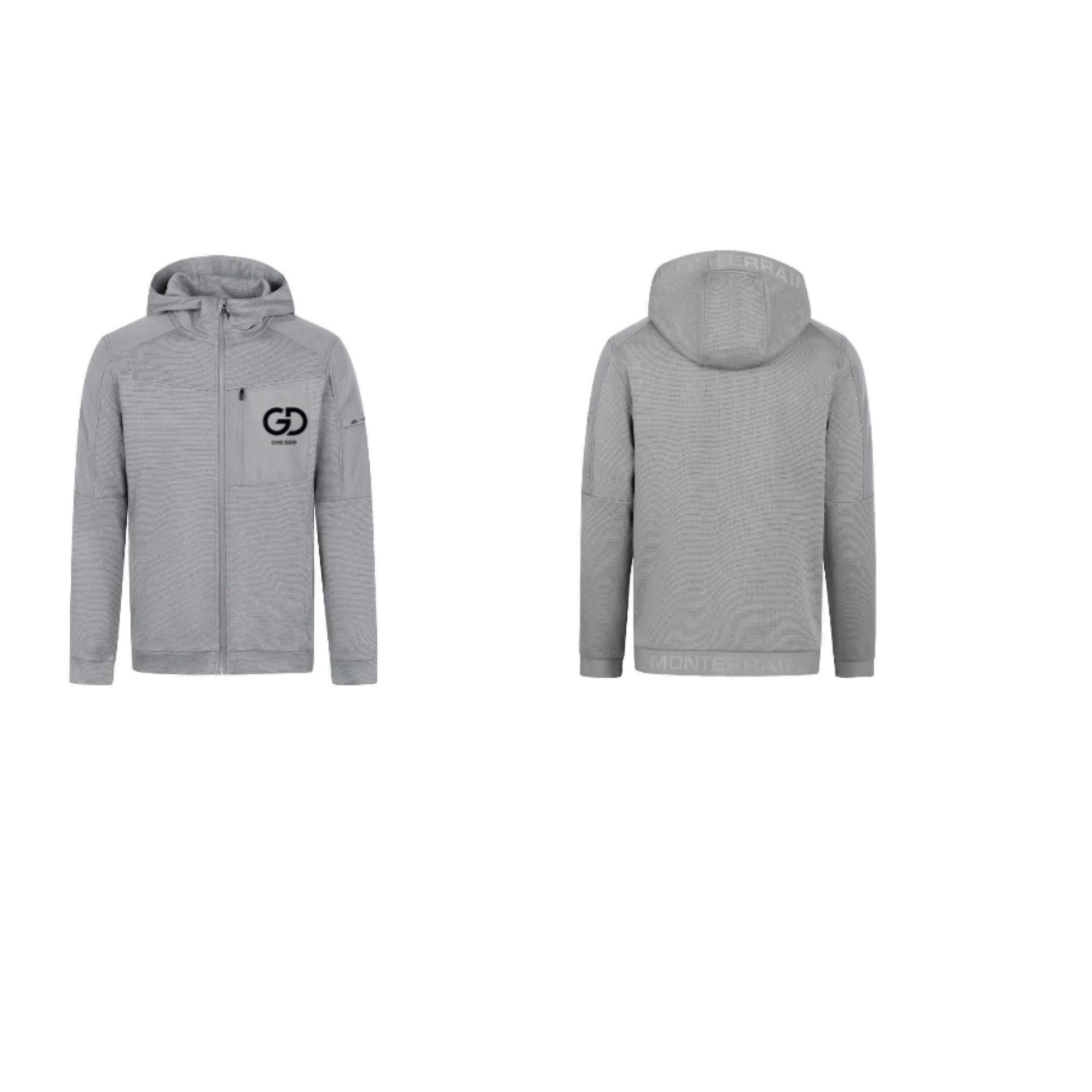 Elmore Grid Zip Thru Hoody