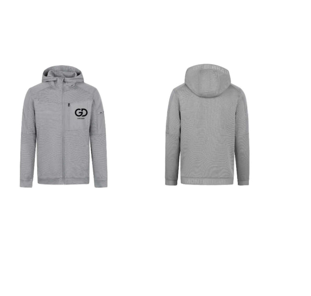 Elmore Grid Zip Thru Hoody