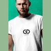 GYM DRIP MEN'S PERFORMANCE WHITE T-SHIRT
