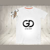 GYM DRIP MEN'S PERFORMANCE WHITE T-SHIRT