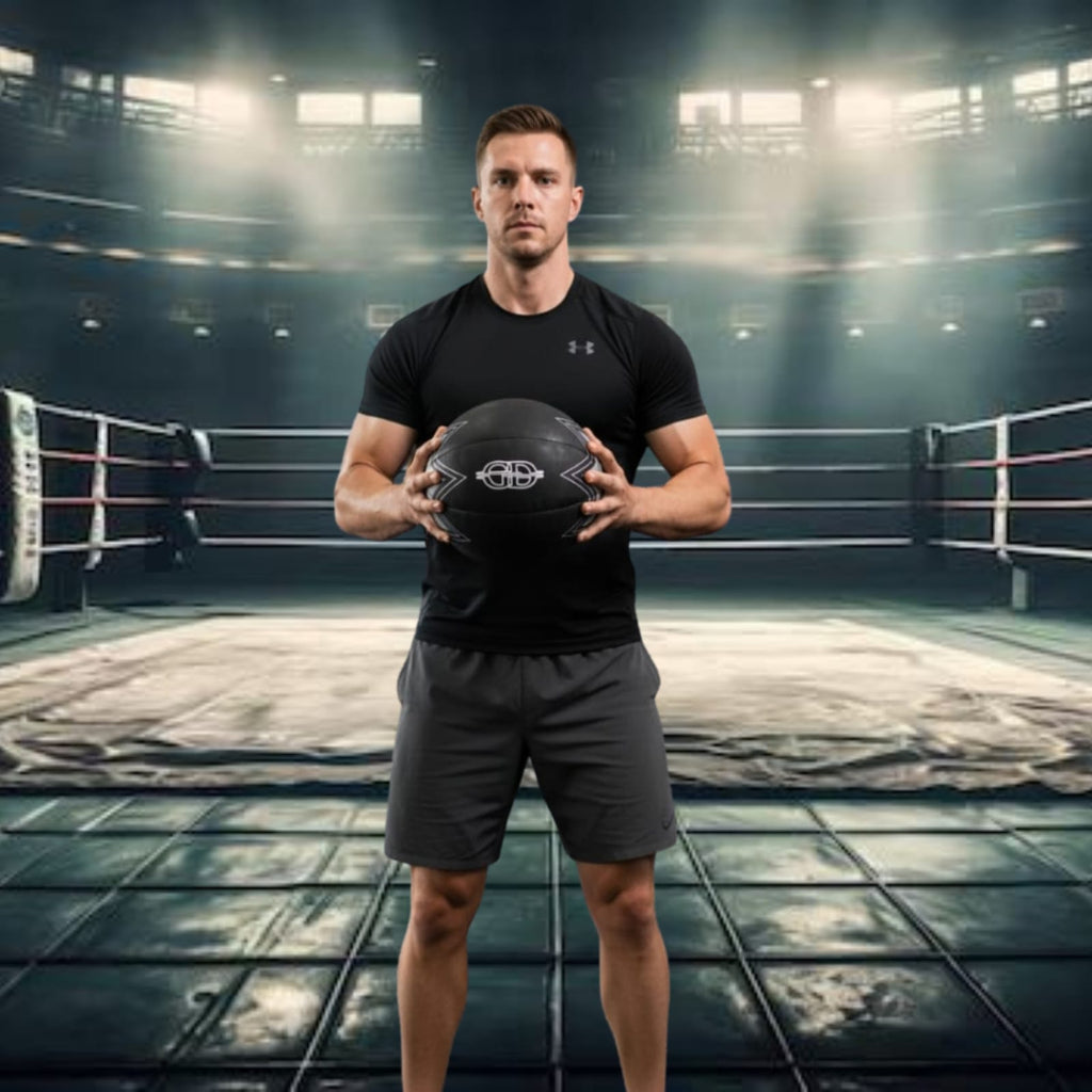 Premium Medicine Ball for Home & Gym Workouts - Durable, Non-Slip Fitness Ball