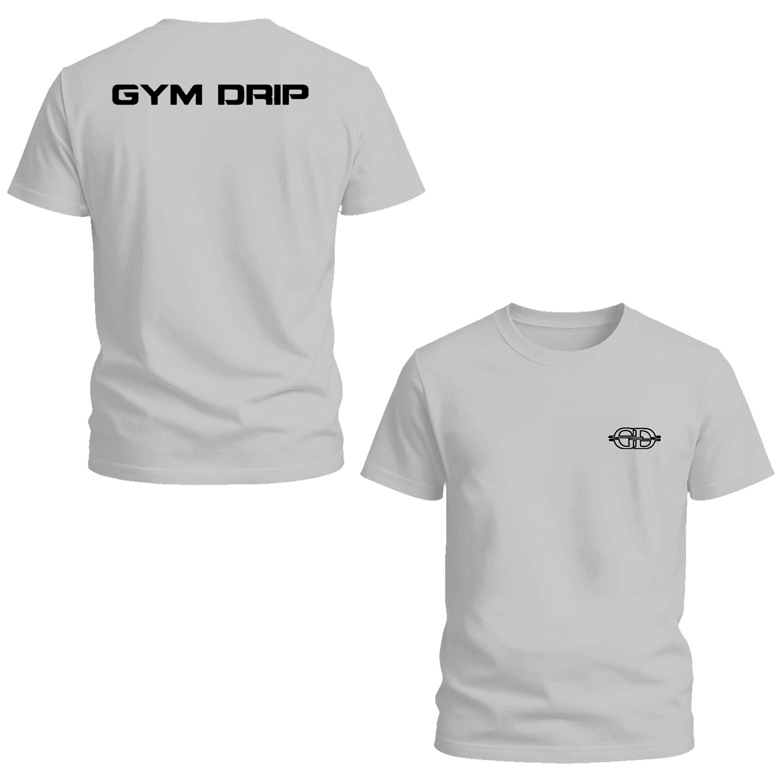 Plain Black T-Shirt | Soft Breathable Crew Neck Tee for Men